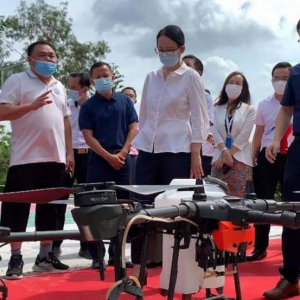 廣州南洋理工大二學子用無人機給農業插上“翅膀”