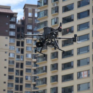 蒙自無人機“硬核”喊話！快去打疫苗！