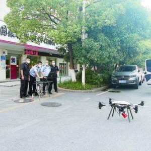 無人機 抗疫一線顯身手