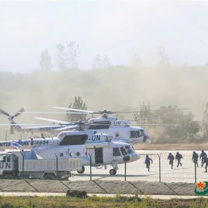 “共同命運-2021”綜合演練紀實：無人機、火箭彈、輕武器發起一輪輪攻擊 ... ...