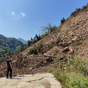 漢陽鎮 無人機 上崗 助力地質災害隱患排查