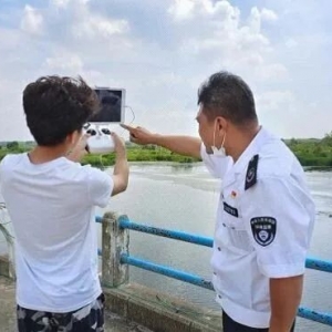 無(wú)人機(jī)起飛！90公里長(zhǎng)河生態(tài)環(huán)境盡收眼底