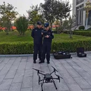 信都公安分局開展警用無人機實戰培訓